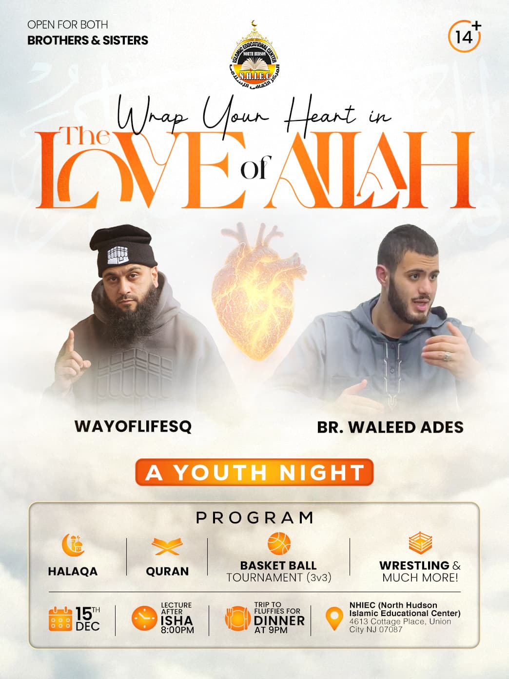 Wrap your heart in the love of Allah